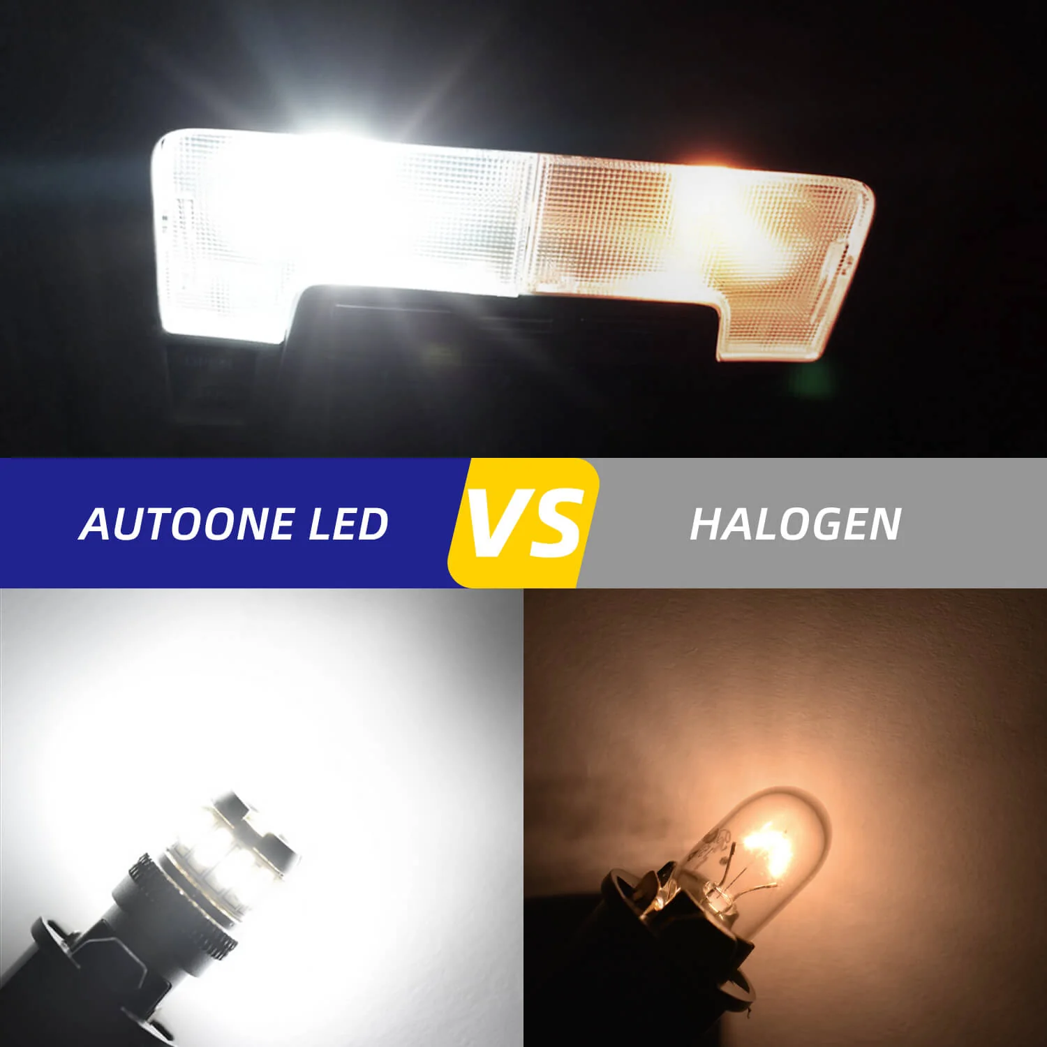 194 T10 168 2825 W5W LED 6500K White License Plate Light Bulb  2 PCS - Image 3
