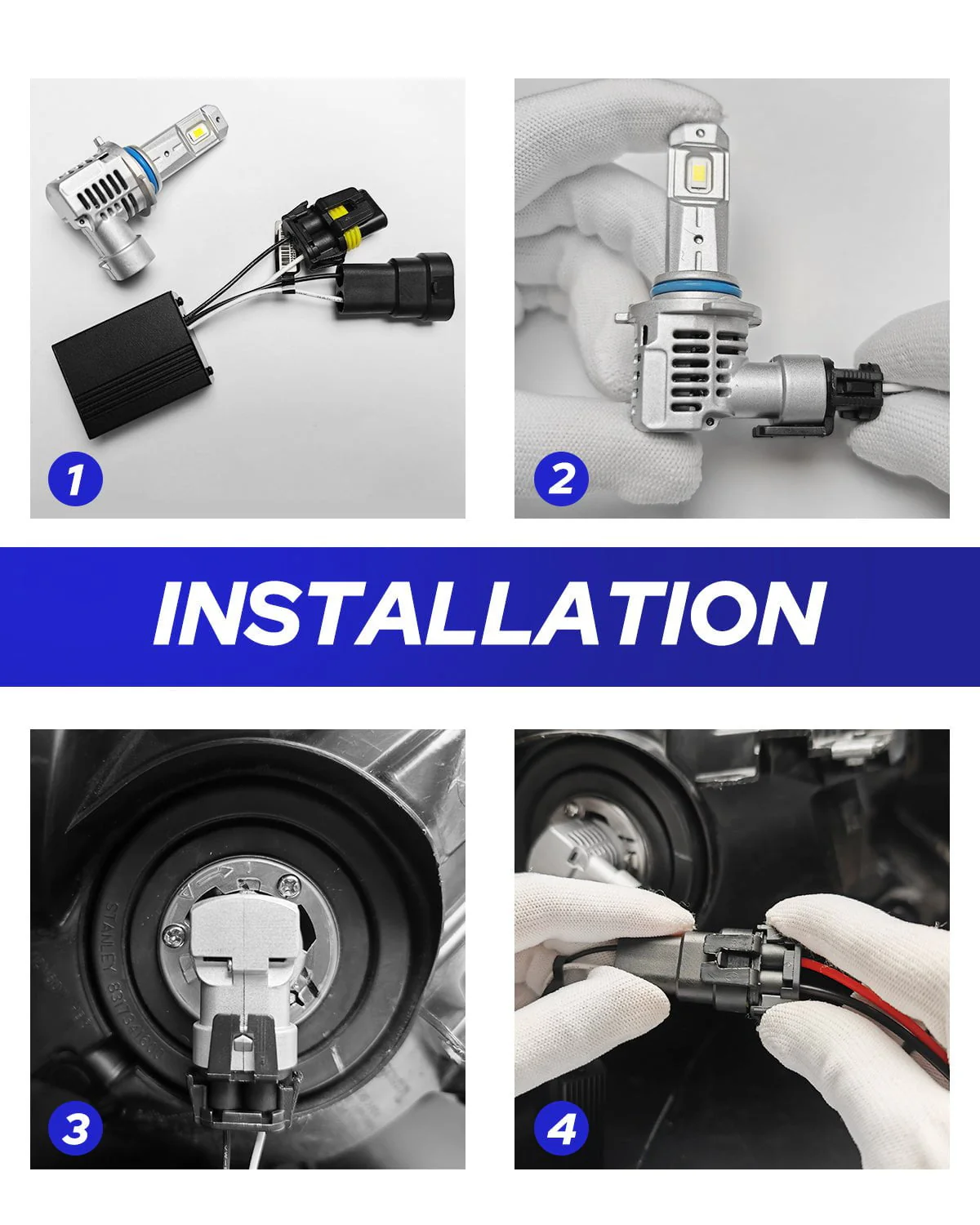9005/9012/HB3/9006/H10/9140/9145  Canbus Decoder For LED Headlights - Image 6