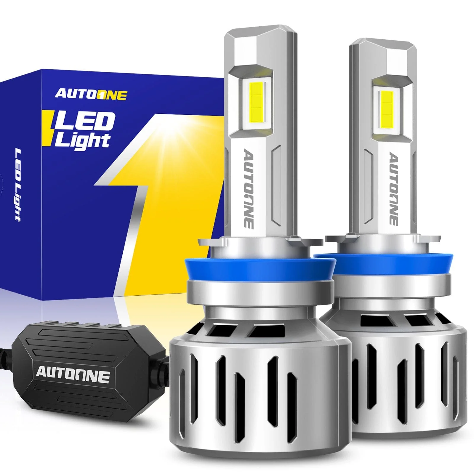 2024 Newest 9012 HIR2 LED Fog Bulbs 120W 32000LM 6500K Cool White 2PCS - Image 2