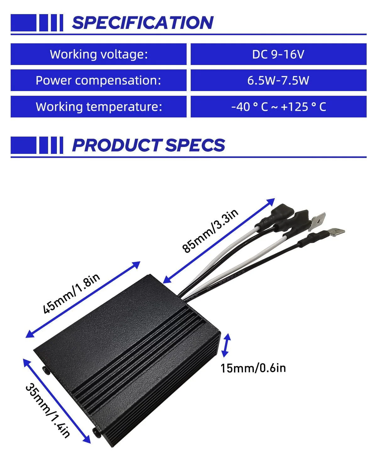 H7 Canbus Decoder For LED Headlights - Image 3