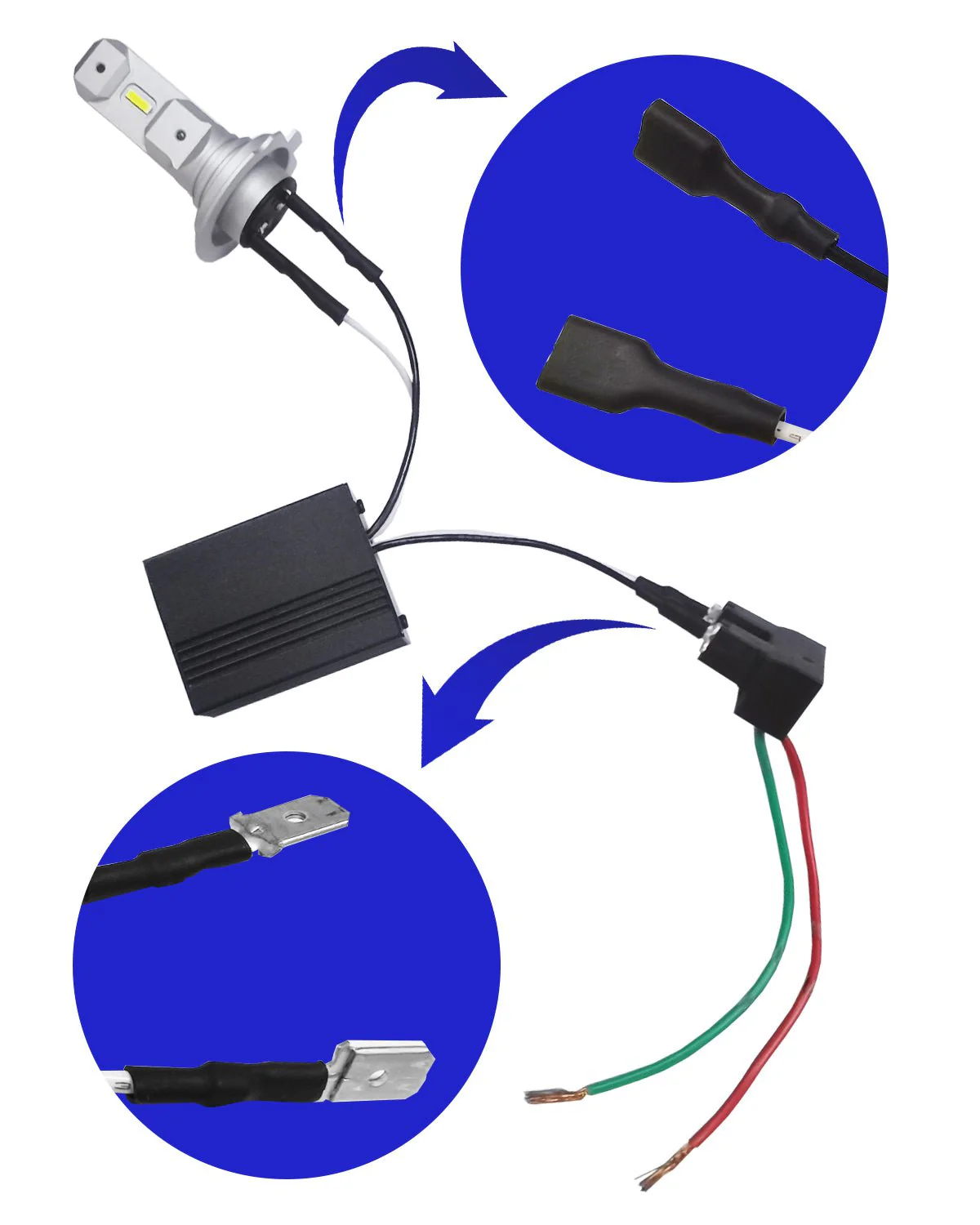 H7 Canbus Decoder For LED Headlights - Image 7